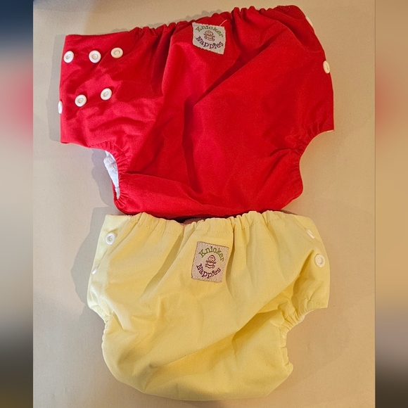 Knicker Nappies Diaper Covers Pack Of 2 Size Small - Picture 1 of 5